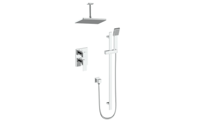 Vogt Kapfenberg 2-Way PB Shower Kit with 6" Ceiling Arm CC