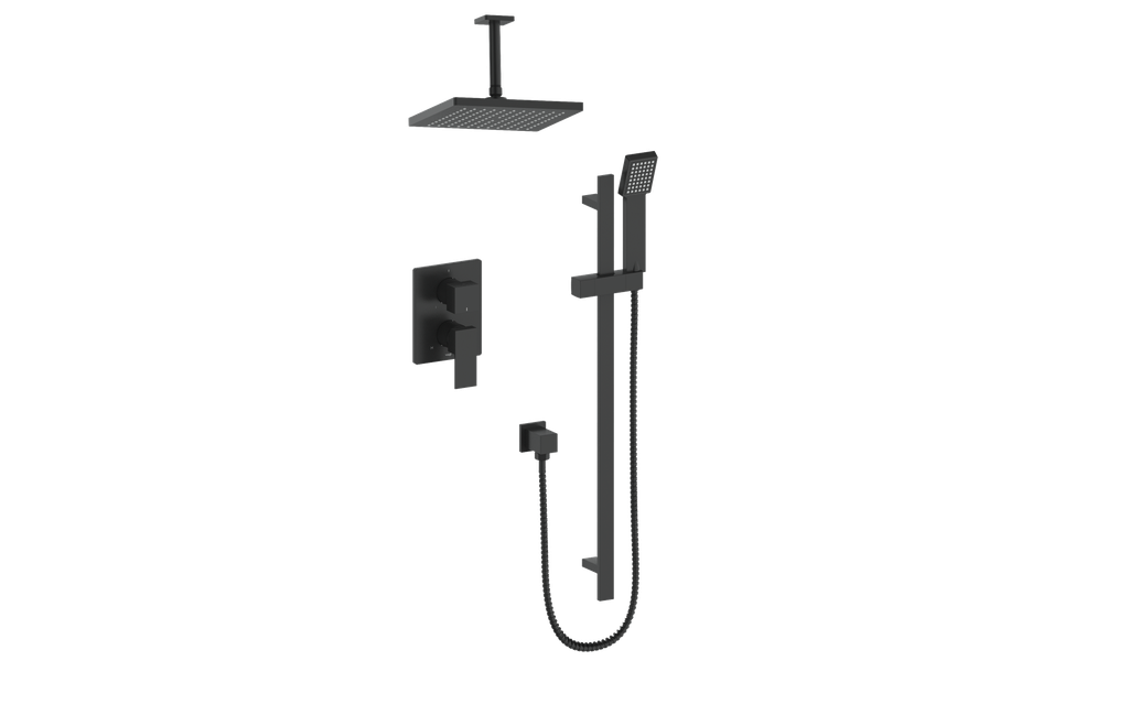 Vogt Kapfenberg 2-Way PB Shower Kit with 6" Ceiling Arm CC