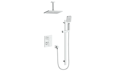 Vogt Kapfenberg 2-Way TH Shower Kit with 6" Ceiling Arm CC