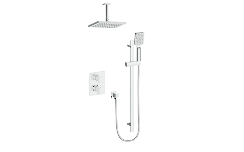 Vogt Kapfenberg 2-Way TH Shower Kit with 6" Ceiling Arm CC