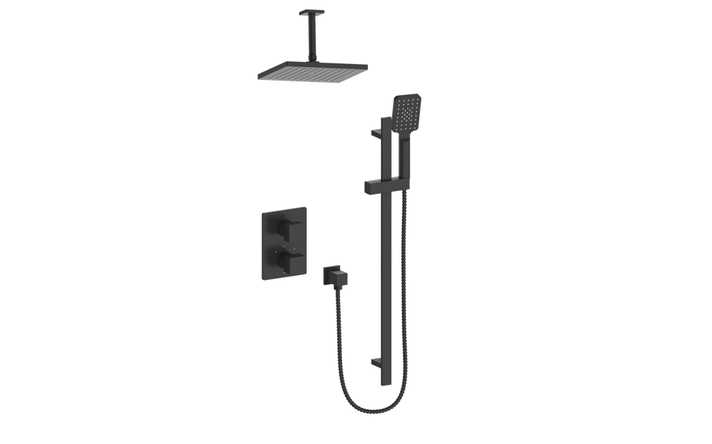 Vogt Kapfenberg 2-Way TH Shower Kit with 6" Ceiling Arm CC