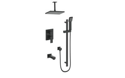 Vogt Kapfenberg 3-Way PB Shower Kit with 6" Ceiling Arm CC