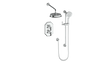 VOGT CARINTHIA 2-WAY TH SHOWER KIT