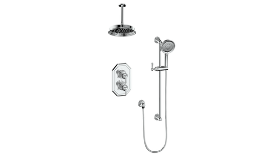 VOGT CARINTHIA 2-WAY TH SHOWER KIT WITH 6" CEILING ARM