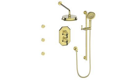 VOGT CARINTHIA 3-WAY TH SHOWER KIT WITH BODY JETS