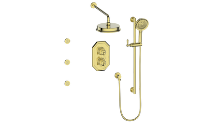 VOGT CARINTHIA 3-WAY TH SHOWER KIT WITH BODY JETS
