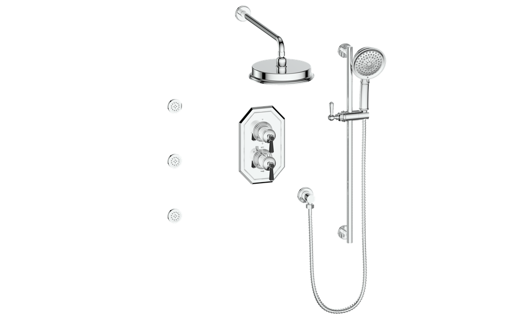 VOGT CARINTHIA 3-WAY TH SHOWER KIT WITH BODY JETS