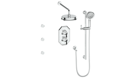 VOGT CARINTHIA 3-WAY TH SHOWER KIT WITH BODY JETS