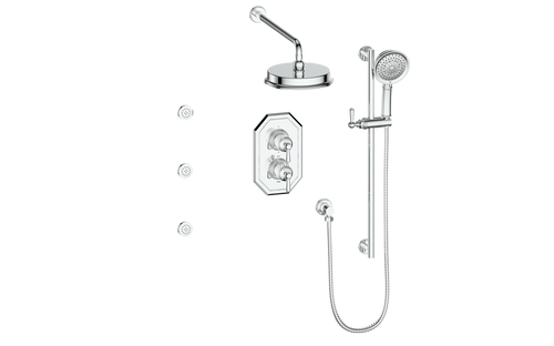 VOGT CARINTHIA 3-WAY TH SHOWER KIT WITH BODY JETS