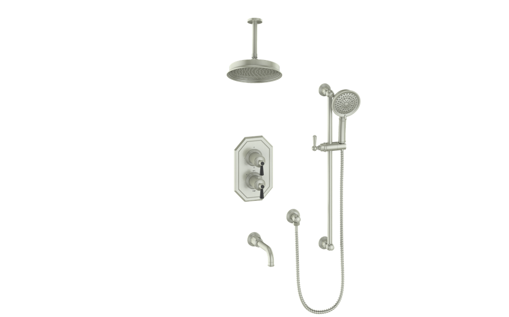 VOGT CARINTHIA 3-WAY TH SHOWER KIT WITH 6" CEILING ARM