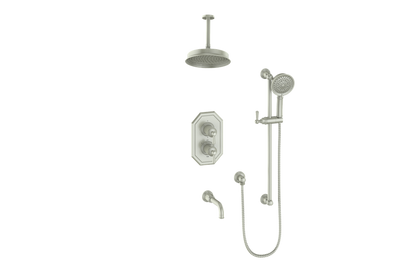 VOGT CARINTHIA 3-WAY TH SHOWER KIT WITH 6" CEILING ARM