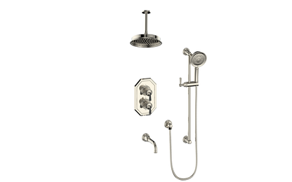 VOGT CARINTHIA 3-WAY TH SHOWER KIT WITH 6" CEILING ARM