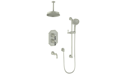 CARINTHIA 3-WAY TH SHOWER KIT WITH 6" CEILING ARM