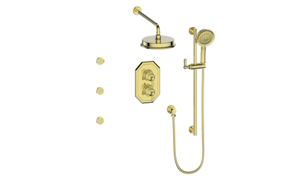 VOGT CARINTHIA 3-WAY TH SHOWER KIT WITH BODY JETS
