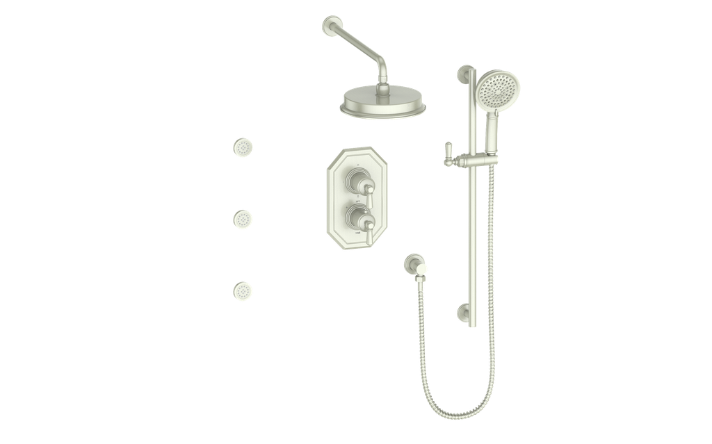 VOGT CARINTHIA 3-WAY TH SHOWER KIT WITH BODY JETS