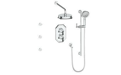 VOGT CARINTHIA 3-WAY TH SHOWER KIT WITH BODY JETS