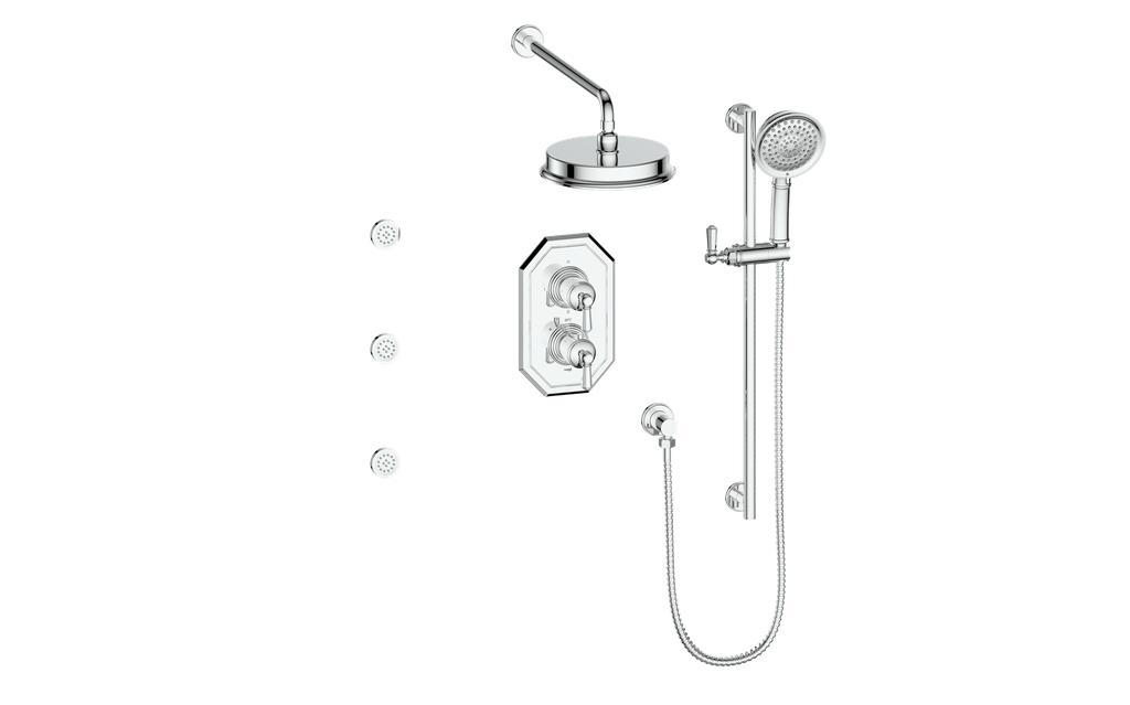 VOGT CARINTHIA 3-WAY TH SHOWER KIT WITH BODY JETS