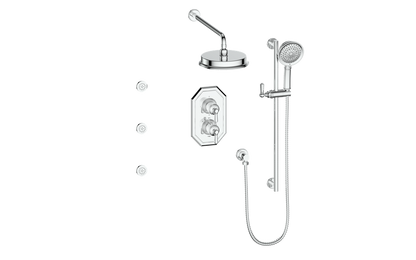 VOGT CARINTHIA 3-WAY TH SHOWER KIT WITH BODY JETS
