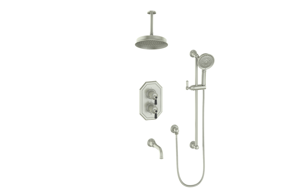 VOGT CARINTHIA 3-WAY TH SHOWER KIT WITH 6" CEILING ARM