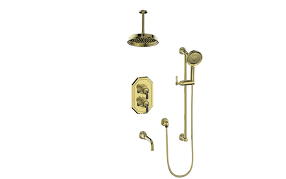 VOGT CARINTHIA 3-WAY TH SHOWER KIT WITH 6" CEILING ARM