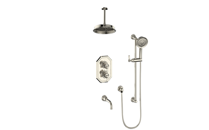 VOGT CARINTHIA 3-WAY TH SHOWER KIT WITH 6" CEILING ARM