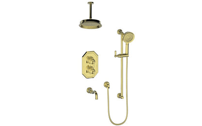 CARINTHIA 3-WAY TH SHOWER KIT WITH 6" CEILING ARM