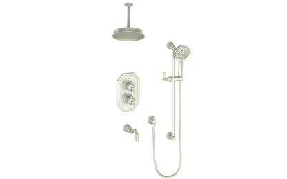 CARINTHIA 3-WAY TH SHOWER KIT WITH 6" CEILING ARM