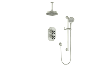 VOGT CARINTHIA 2-WAY TH SHOWER KIT WITH 6" CEILING ARM