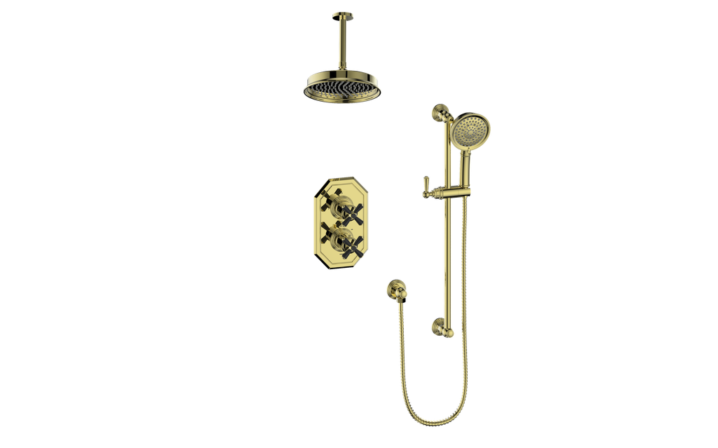 VOGT CARINTHIA 2-WAY TH SHOWER KIT WITH 6" CEILING ARM