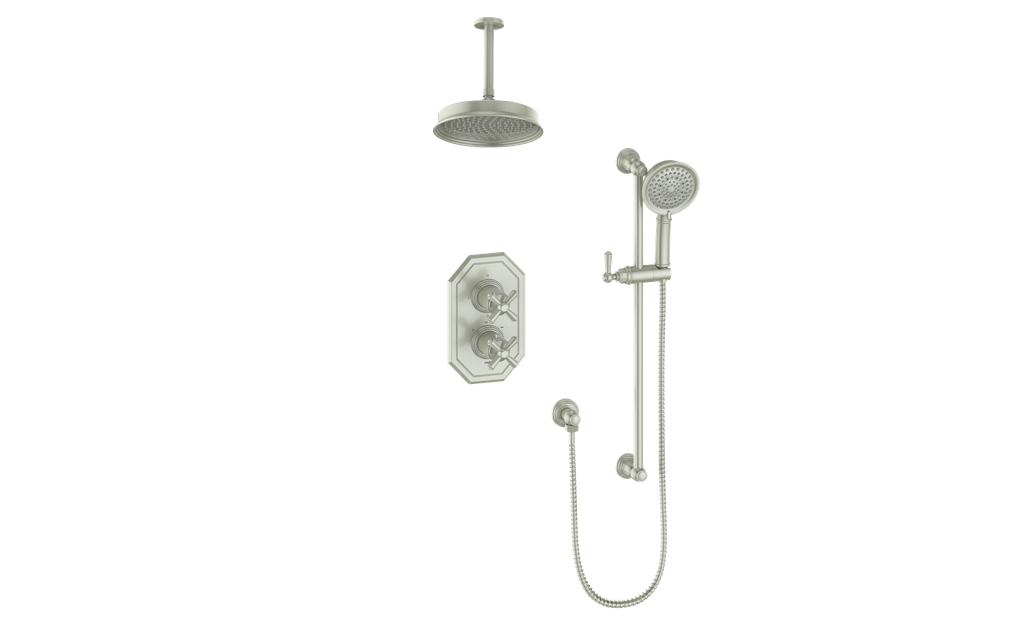 VOGT CARINTHIA 2-WAY TH SHOWER KIT WITH 6" CEILING ARM