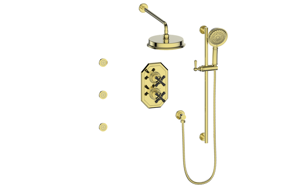 VOGT CARINTHIA 3-WAY TH SHOWER KIT WITH BODY JETS