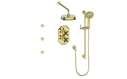 VOGT CARINTHIA 3-WAY TH SHOWER KIT WITH BODY JETS