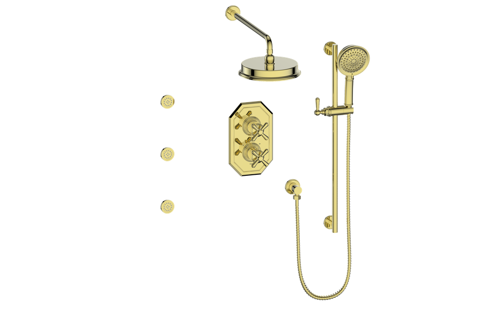 VOGT CARINTHIA 3-WAY TH SHOWER KIT WITH BODY JETS