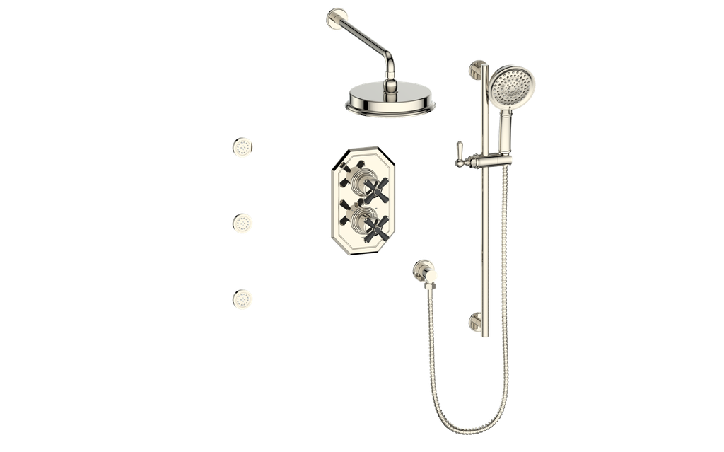 VOGT CARINTHIA 3-WAY TH SHOWER KIT WITH BODY JETS