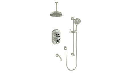 VOGT CARINTHIA 3-WAY TH SHOWER KIT WITH 6" CEILING ARM
