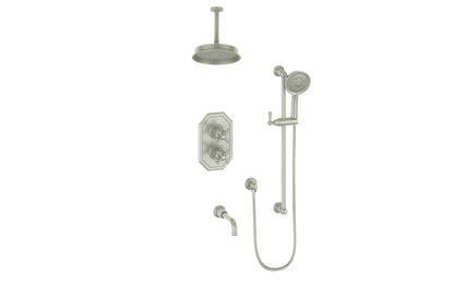 VOGT CARINTHIA 3-WAY TH SHOWER KIT WITH 6" CEILING ARM