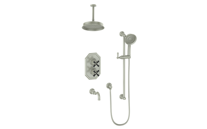 CARINTHIA 3-WAY TH SHOWER KIT WITH 6" CEILING ARM