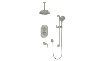 CARINTHIA 3-WAY TH SHOWER KIT WITH 6" CEILING ARM