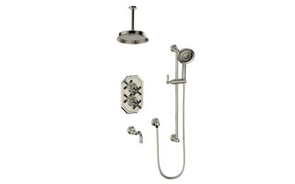 CARINTHIA 3-WAY TH SHOWER KIT WITH 6" CEILING ARM