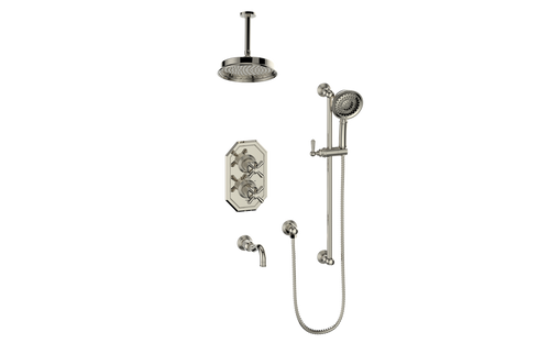 CARINTHIA 3-WAY TH SHOWER KIT WITH 6" CEILING ARM