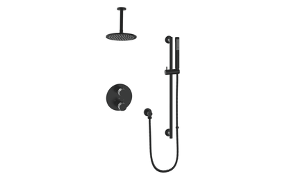 Vogt Drava 2-Way TH Shower Kit with 6" Ceiling Arm CC