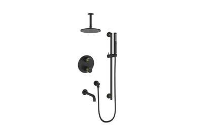 Vogt Drava 3-Way TH Shower Kit with 6" Ceiling Arm CC