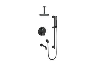 Vogt Drava 3-Way TH Shower Kit with 6" Ceiling Arm CC
