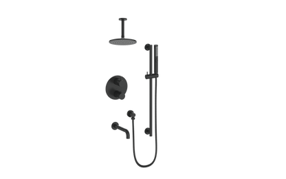 Vogt Drava 3-Way TH Shower Kit with 6" Ceiling Arm CC
