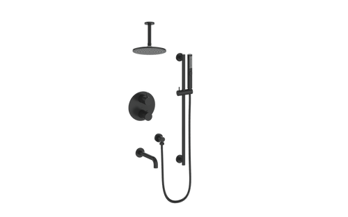 Vogt Drava 3-Way TH Shower Kit with 6" Ceiling Arm CC