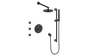 Vogt Drava 3-Way TH Shower Kit with Body Jets CC