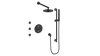 Vogt Drava 3-Way TH Shower Kit with Body Jets CC