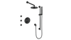 Vogt Drava 3-Way TH Shower Kit with Body Jets CC