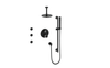 Vogt Drava 3-Way TH Shower Kit with Body Jets and 6" Ceiling Arm CC