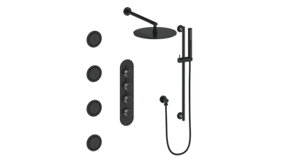Vogt Drava 3-Way TH Shower Kit with Body Jets CC
